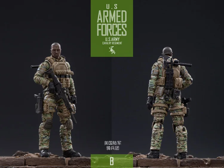Темный источник 1: 18usmc Американский рейнджер полк команда 3,75 мобильный солдат военная модель игрушки