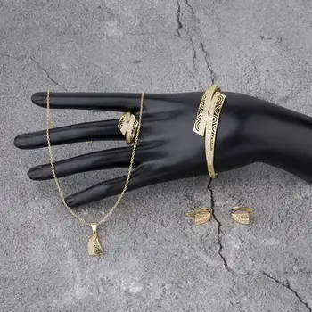 

Moroccan Caftan wedding gold jewelry set for women crystal beads fashion jewelry set copper high quality jewelry set