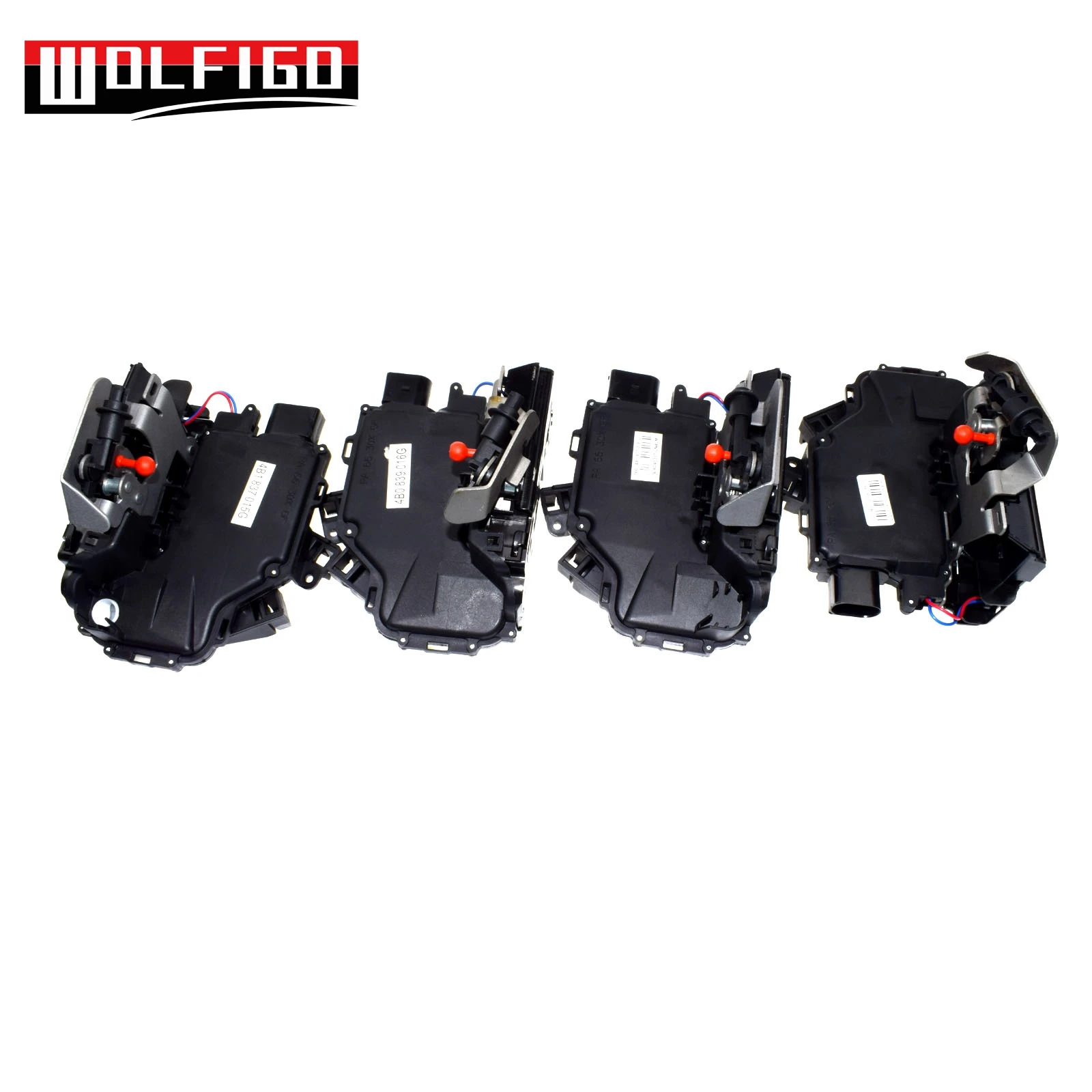 Приводы дверного замка WOLFIGO для AUDI A4 A6 4B C5 8E 4B1837015G 4B1837016G 4B0839016G|Замки и фурнитура| |