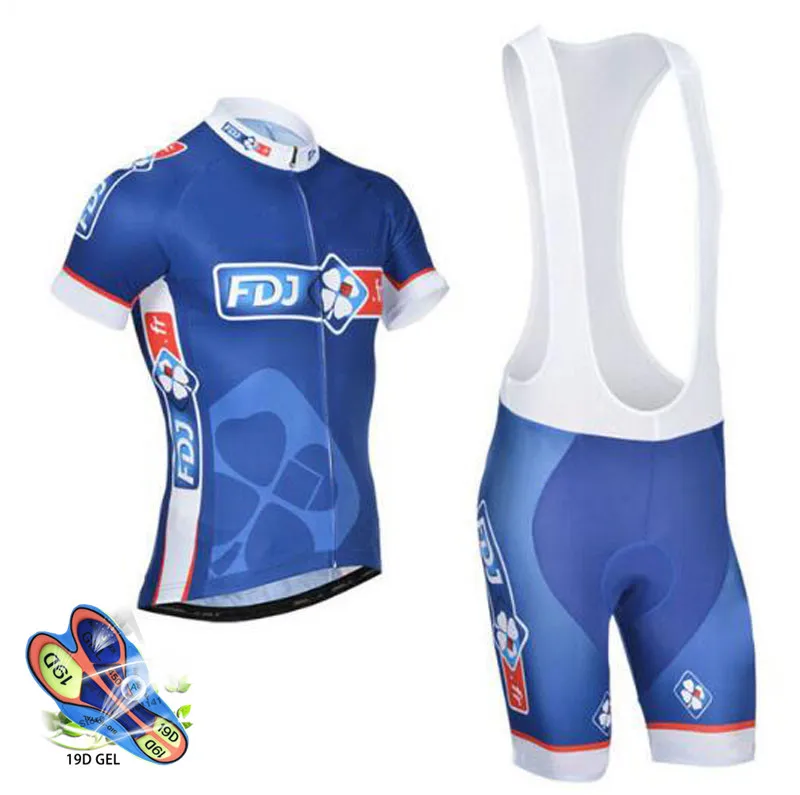 nuevo equipo Pro groupama FDJ Ciclismo трикотажные изделия bicicleta maillot прозрачные Ropa Ciclismo MTB manga corta bicicleta
