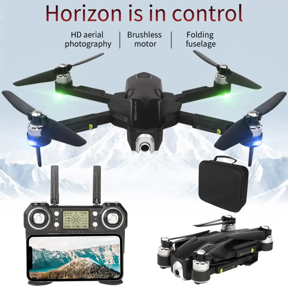 Дрон XMRC M8 складной камера 4K Ultra HD GPS WIFI FPV мотор бесколлекторный сумка | Игрушки и