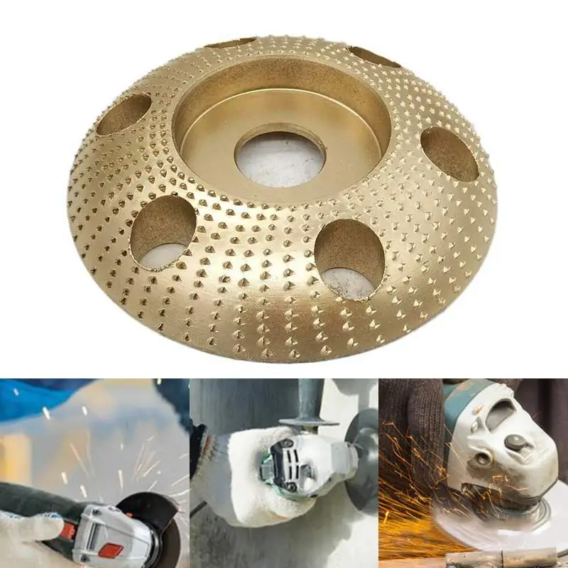 Newest Wood Angle Grinding Wheel Grinder Disc Sanding Carving Rotating Tool Abrasive Disc for Angle Grinder