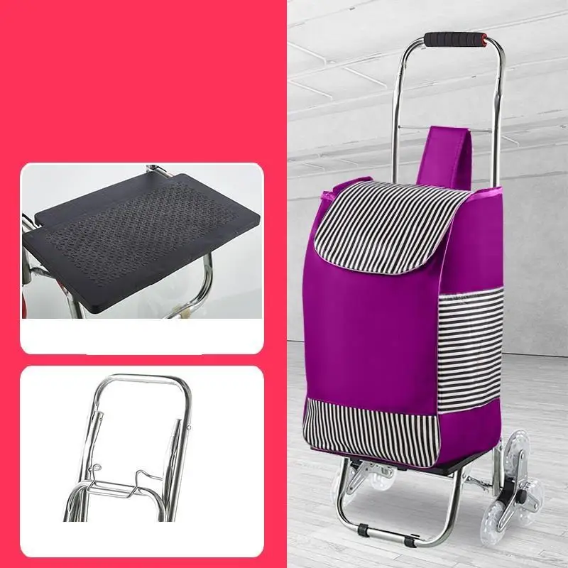 Verdulero Carro Plegable De Courses Avec roulets Mesa Cocina Тележка для покупок колесница Roulant Carrello Cucina Кухонная Тележка - Цвет: Number 5