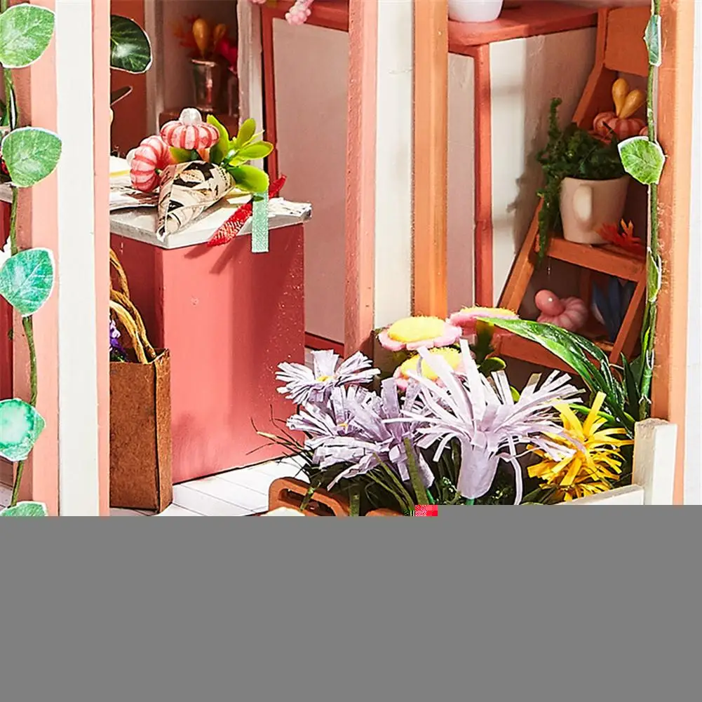 DIY кукольный домик, набор, 3D, собранный, лофт, ручной работы, домик, мини-домик для детей, день рождения, День Святого Валентина, подарок, домашний декор, ремесло