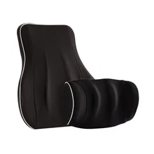 2 шт., поясничная Подушка, легкая чистка, универсальная, твердая, с эффектом памяти, подушка для шеи, домашний подголовник, ортопедическая, офисная, Защитная, мягкая, автомобильная