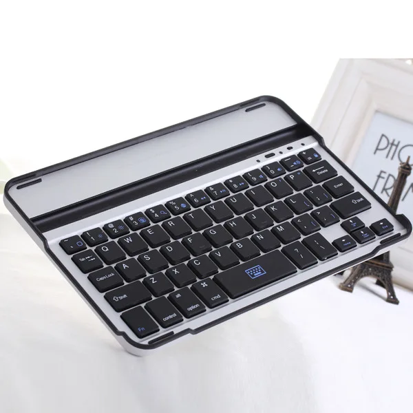 

Aluminum Wireless Bluetooth 3.0 Keyboard Metal Case Cover for Apple iPad Mini 1 2 3 A1432 A1454 A1489 A1490 A1599 A1600 A1601