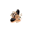 Color oro de diamantes de imitación Broches de abeja champán Hijab Pines de Esmalte de Broches juego de tronos Halloween joyas ► Foto 3/4