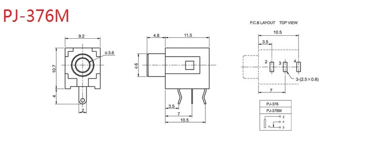 PJ-376M Drawing