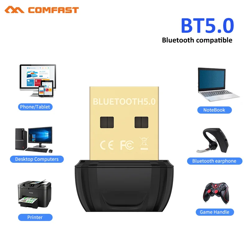 Мини-адаптер для Bluetooth 5 0 музыкальный аудиоприемник передатчик динамика мыши