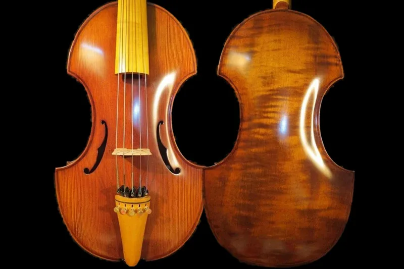Baroque style SONG Brand Maestro 5 strings 16" viola huge and resonant #5510 | Спорт и развлечения