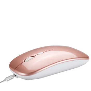 

20# Silent Mouse M90 Rechargeable Wireless BT 5.0 USB Dual Mode Gaming Mouse Mice For PC Laptop Mouse Sem Fio Recarregável Mouse