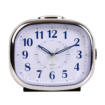 

Large Display Mechanical Home Use Silent Sweep Decoration With Night Light Multifunctional Snooze Non Ticking Alarm Clock Desk