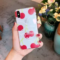 Simple Fruit letter pattern iPhone