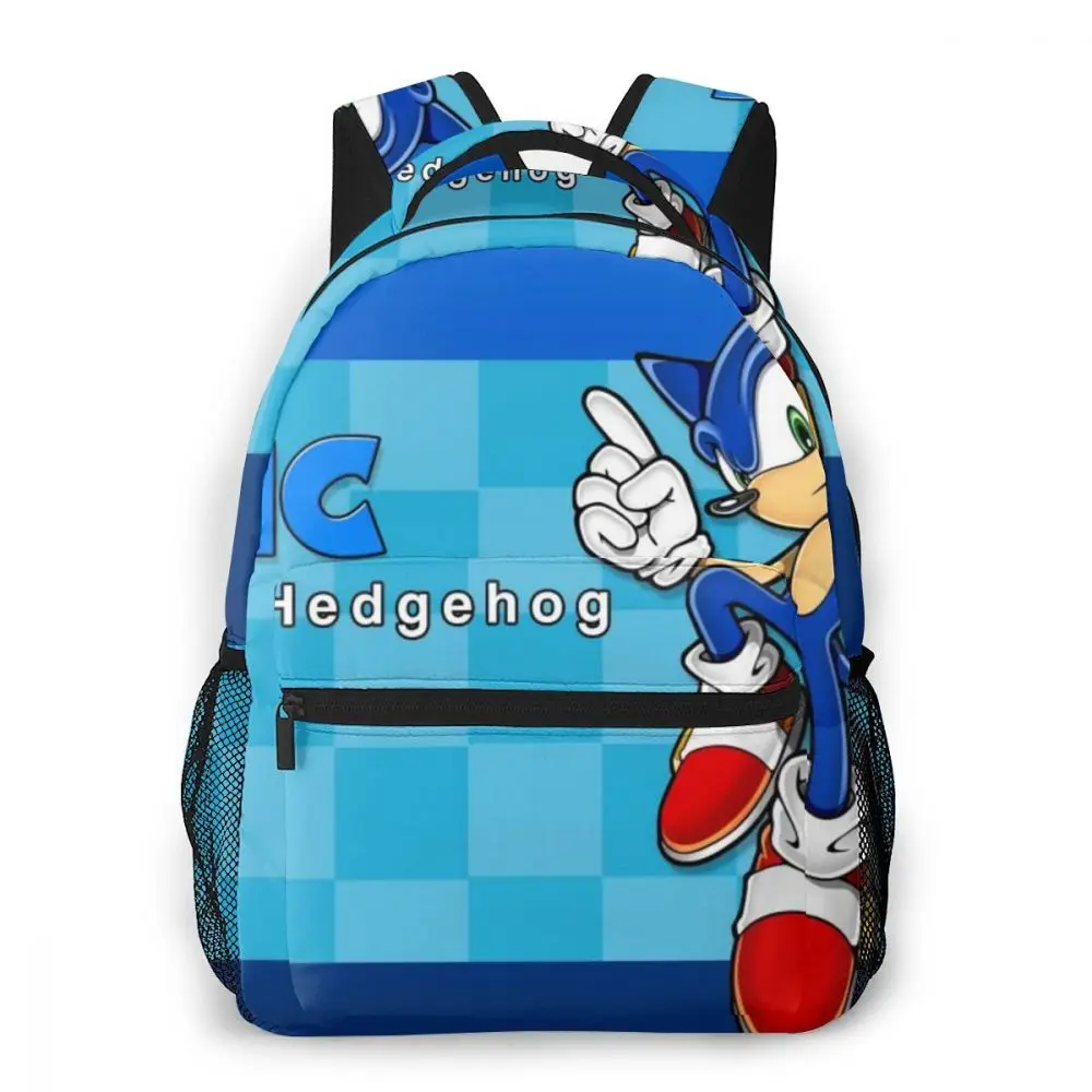 

Sonic Image Print sonic the hedgehog cartoon Anime Sonic Heroes Adventure Casual Backpack