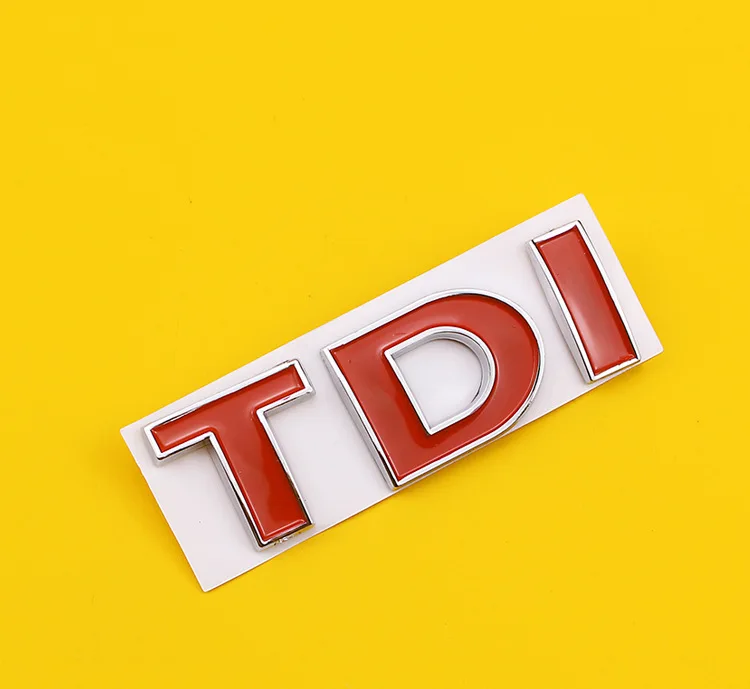 Подходит для Volkswagen Модифицированная пластиковая Автомобильная наклейка tsi tdi боковая этикетка Tail Tag автомобильные Логотипы эмиссионные стандартные спортивные