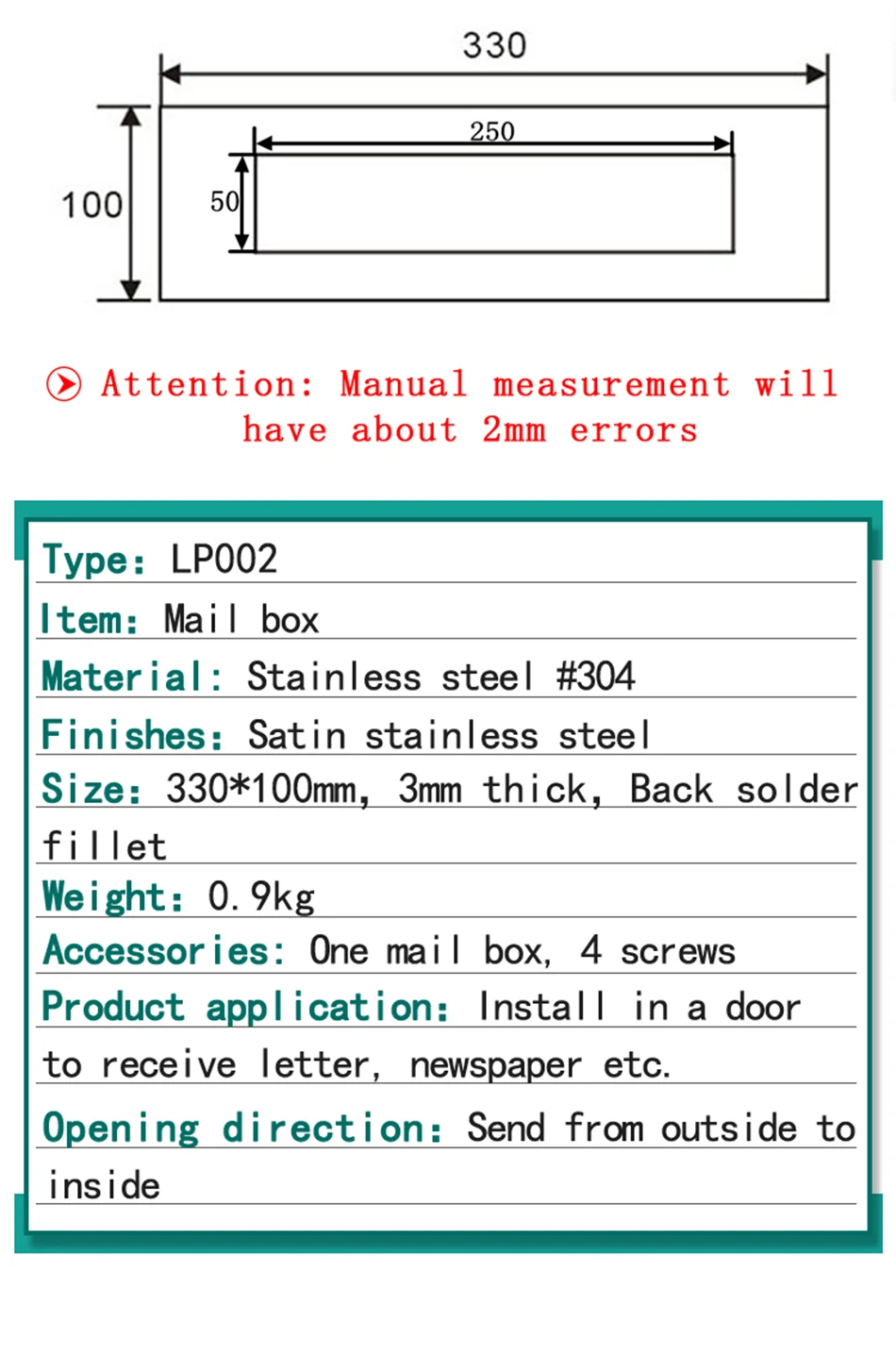 House-Mail-Box-Letter-Plate-for-Outdoor-House-Hotel-Door-Address-Plaque-Mailbox信箱口详情图_13