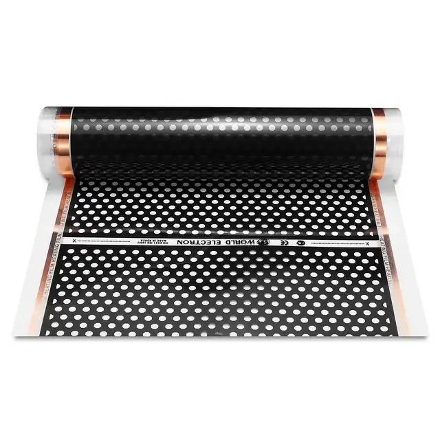 Online 50cm Electric Floor Heating Film Warmer Warm Mat Floor Heating Film Warmer Warm