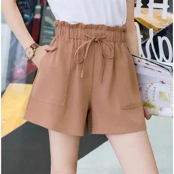 

2020 Shorts Female Summer New Outer Wear Thin Korean Version of the Tooling Wide Leg Bud High-Waisted Leisure