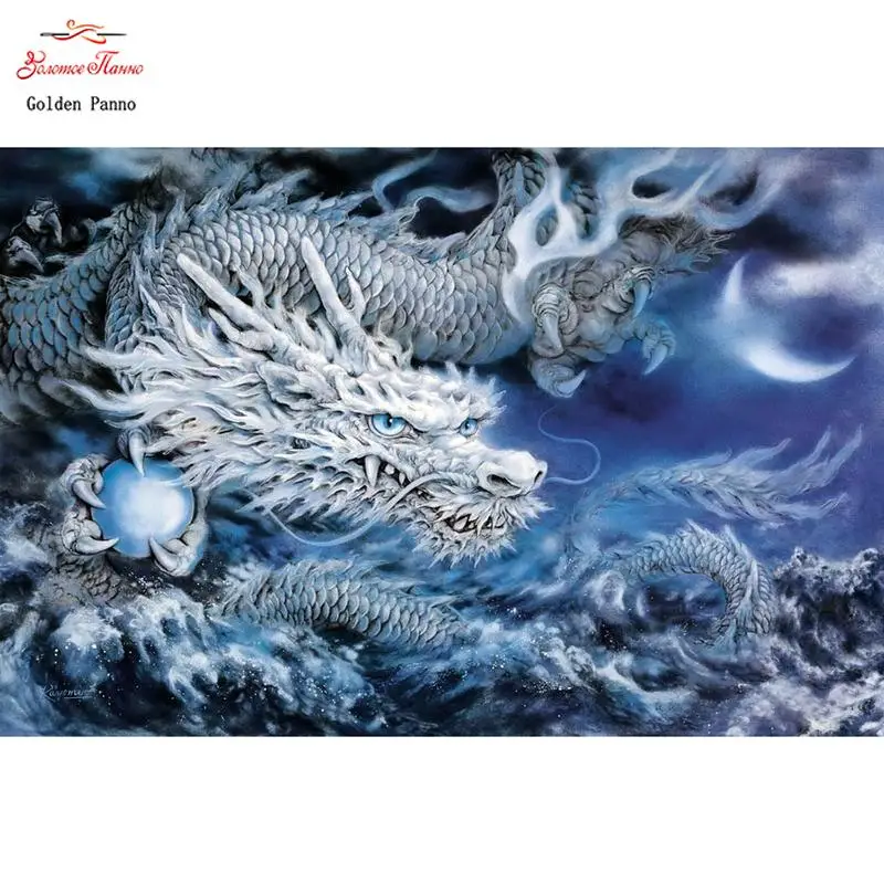 Diamante Quadrado chaio De &quotdrago Chins&quot Bordado Ponto Cruz Strass Pintura Em Mosaico Para Presente Decorao | Дом и сад