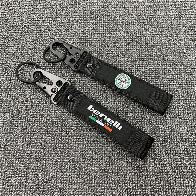 Новый дизайн Универсальный брелок для ключей с вышивкой мотоцикла Benelli TRK 502 Leoncino