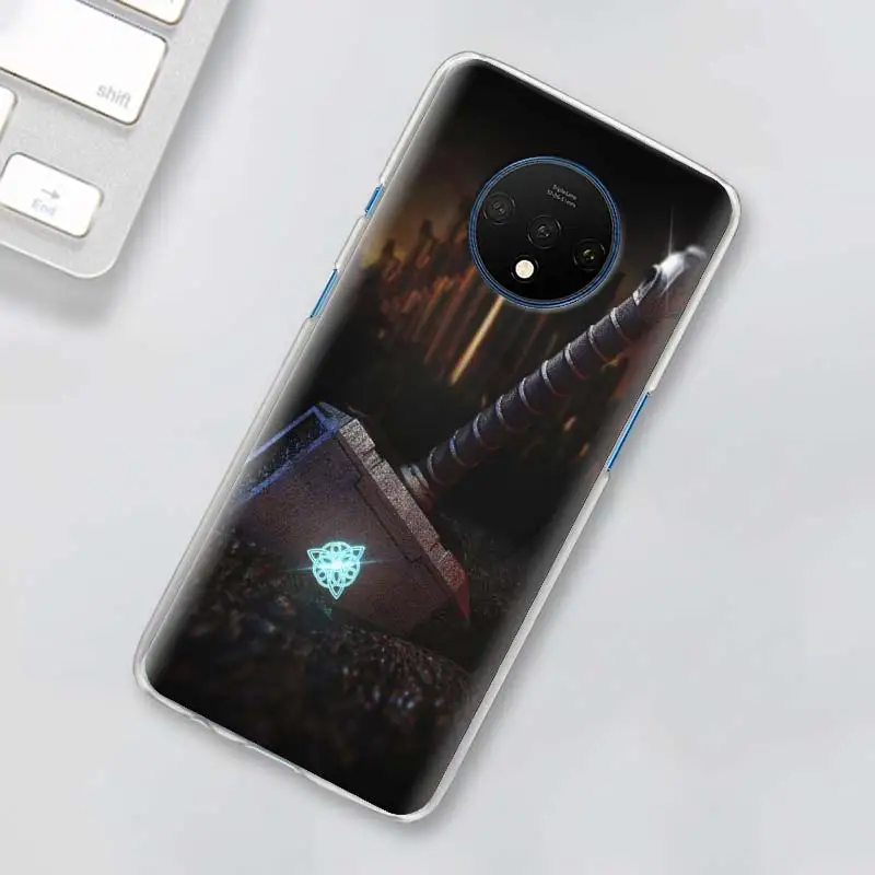Marvel Дэдпул Железный человек Мстители телефонные чехлы для Oneplus 7 7T Pro 7 Pro 5G 6 6T жесткий чехол