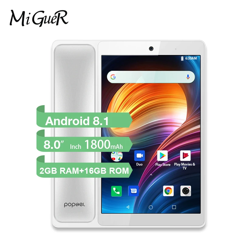 POPTEL V9 8 0 ''мобильный телефон 2 Гб ОЗУ 16 ПЗУ видео 5Мп сотовый Android 1 SC9832E OTA OTG 4G 1800