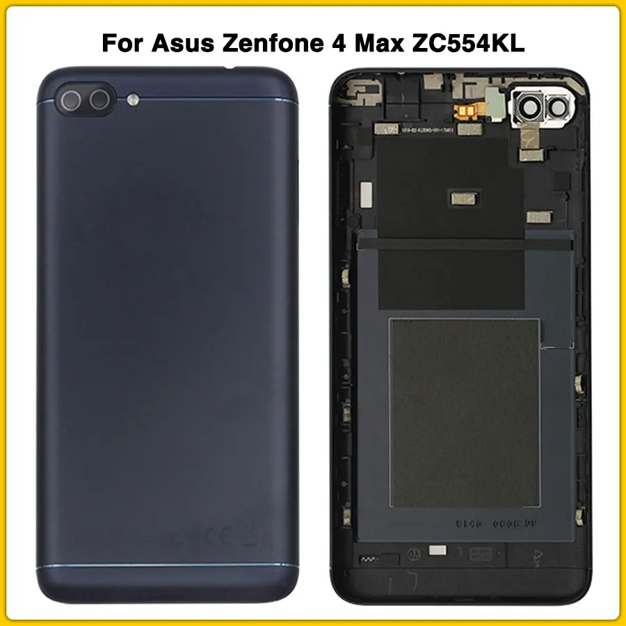 ZC554KL чехол для батареи для Asus Zenfone 4 Max ZC554KL чехол для задней крышки корпуса батареи задняя крышка корпуса