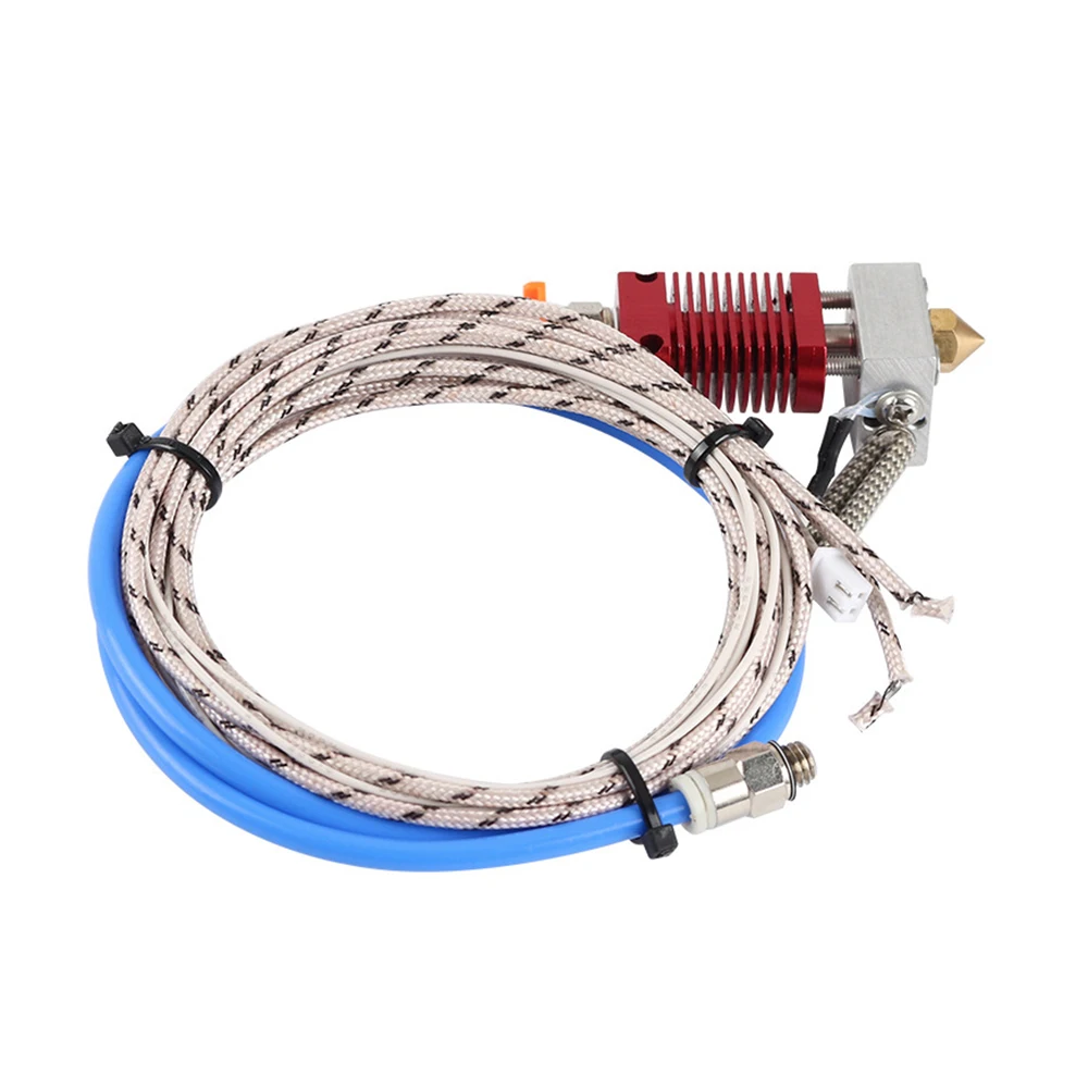 MK9 экструдер Hotend 24 в 50 Вт печатающая головка 0,4 мм Насадка с силиконовым носком для Ender-3 3PRO CR-10S части 3d принтера