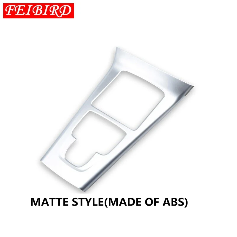MATTE STYLE(ABS) Центральная консоль стенды переключения передач Панель украшения рамка Крышка отделка ABS подходит для Mercedes Benz A Class W177 A200 A220 - Название цвета: MATTE STYLE(ABS)
