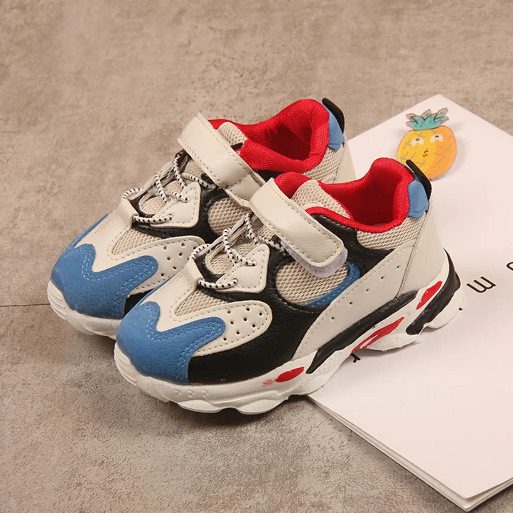 

Toddler Infant Kids Baby Boys Girls Mesh Breathable Sport Running Shoes Sneakers Children's suit High Quality#3