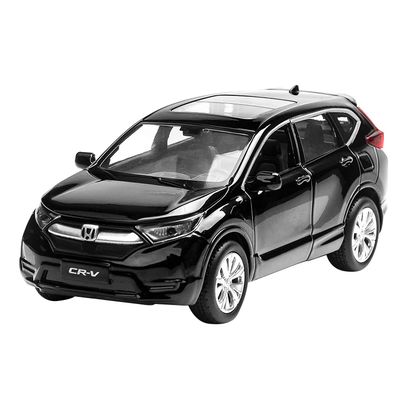 1:32 Honda CRV Car Model Alloy Car Die-cast Toy Car Model Sound and Light  Children's Toy Collectibles Free Shipping