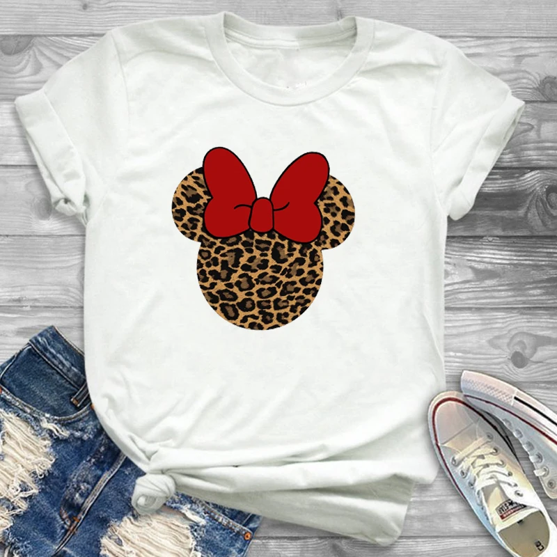 Модная женская футболка с ушками из мультфильмов, футболка для девочек Tumblr, Милая женская модная футболка с принтом