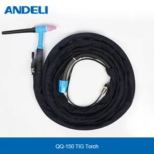 ANDELI TIG фонарь сварочный пистолет QQ-150 4 м для TIG сварочный аппарат TIG сварочный фонарь