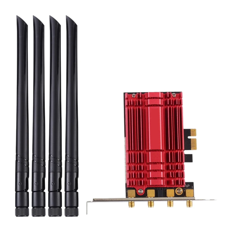 Двухдиапазонный AC1900 Broadcom BCM94360 беспроводной 802.11AC wifi адаптер настольный wifi карта с разъемом PCI Express для Mac OSX+ PC/Hackintosh Win10