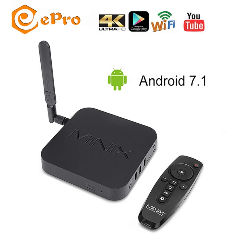 

MINIX Android 7.1 TV Box MINIX NEO U9-H 2GB 16GB Amlogic S912-H Octa Core MINIX Neo U9 Smart TV Box 4K HD2.0 BT4.1 Media Player