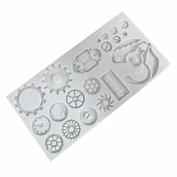 

Gear Silicone mold fondant mold cake decorating tools chocolate mold