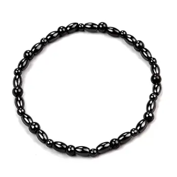 

Stimulating Acupoints Therapy Fat Burning Health Care Loss Magnetic Bracelet Gallstone Anklet Black Weight Slimming R9T4