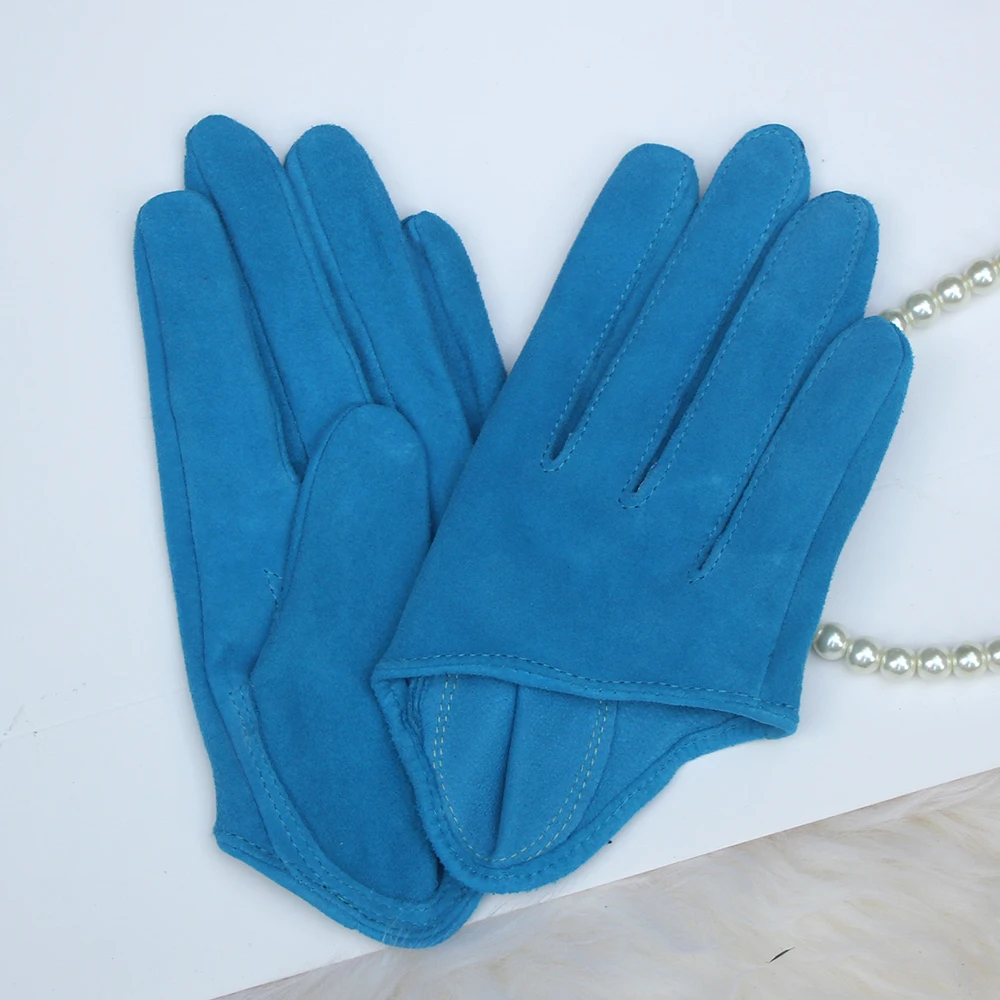 Natural Suede Women’s Fashion Gloves Arcadela