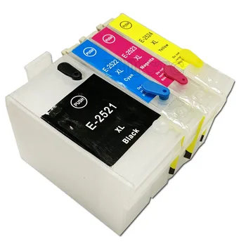 

27XL 252XL refillable ink cartridge For EPSON WF-3620DWF 3640DTWF 7110DTW 7610DWF 7620 wf7710 7720 WF-7210