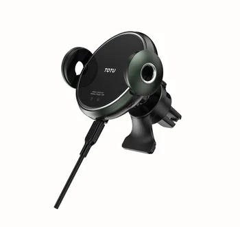 

TOTU Car Holder with Wireless Charger Phone Mount Holder for iPhone 11 Pro Max X XS XR Huawei Xiaomi Redmi Phone Car Phone Mount