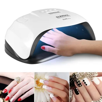 

1Pc UV LED Nail Lamp Gelish Timer Durable Nail Light for Home Use Nail Salon Girl