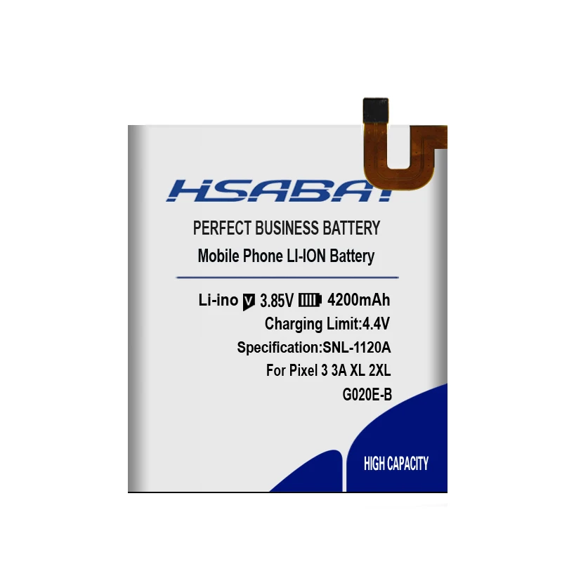 HSABAT аккумулятор 4200mAh G020E-B для htc Google pixel 3 3A