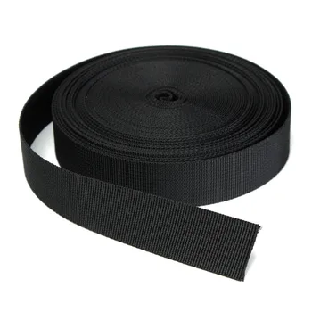 

10 Meters Black Nylon Heavy Webbing Strap Knapsack Belt Ribbon Clothing Fabric Sewing Belt Handmade DIY Sewing Accessories