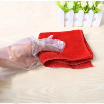 

200PCS Disposable PE Gloves Transparent Thin Protective Gloves Nursing Supplies K1AB