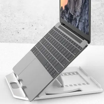 

Height Adjustment Laptop Stand For Macbook Computer 360 Degree Rotating Bottom Notebook Cooling Pad Bracket Phone Stand