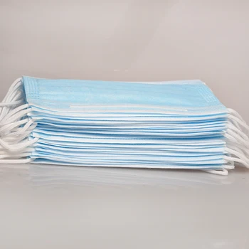 

50pcs 100pcs 500pcs Disposable Face Mask Dust Three Layers Masks ply personal Disposable Breathable Face Masks