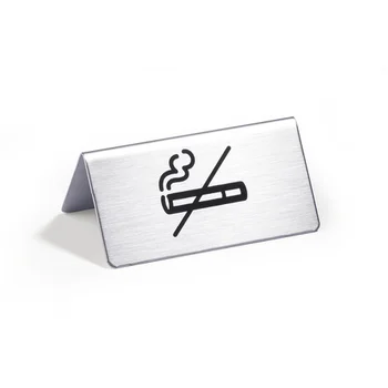 

Pictogram table do not smoke, 85x36x50mm silver