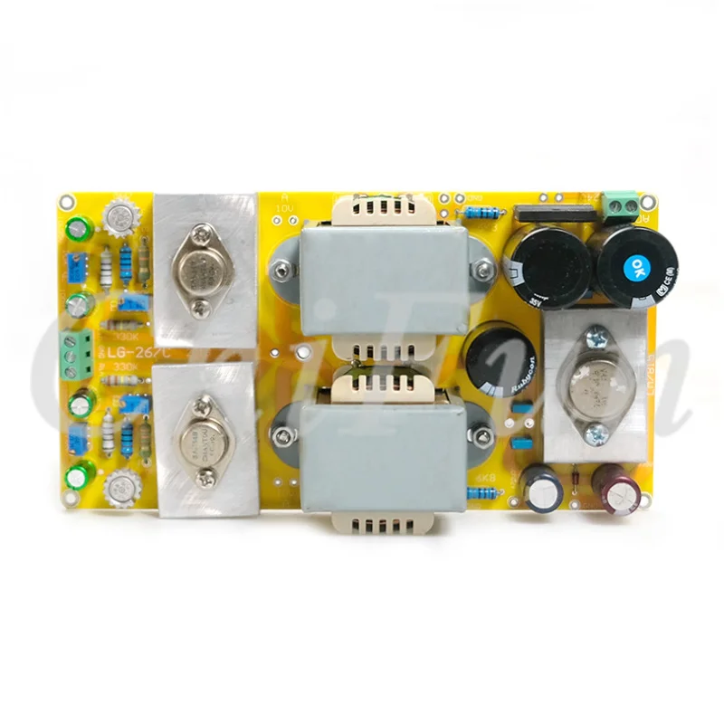 

600Ω: 600Ω Pure class A single-ended germanium tube output transformer pre-amplifier board , single-ended / balanced out，LG-267C