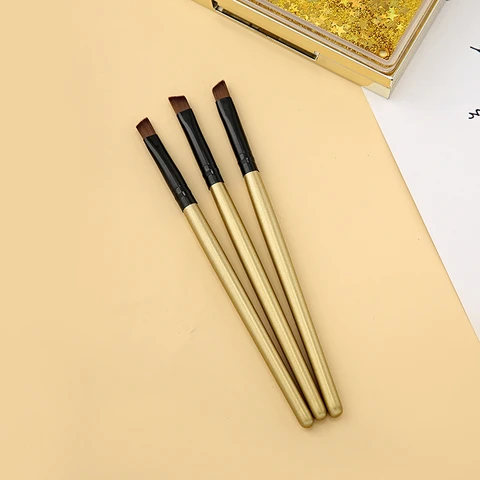 Eyebrow Inclined Flat Angled Brush Eyebrow Brush Eyeliner Eyeshadow Eye Brow Makeup Tool Professional Cosmetic Brushes