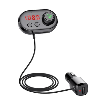 

Car Bluetooth Kit FM Transmitter MP3 Player Radio Adapter Super Fast USB Charger